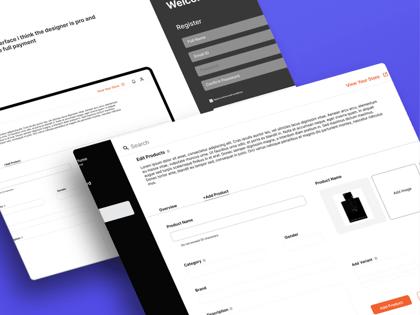 Online Delivery System (UI/UX)