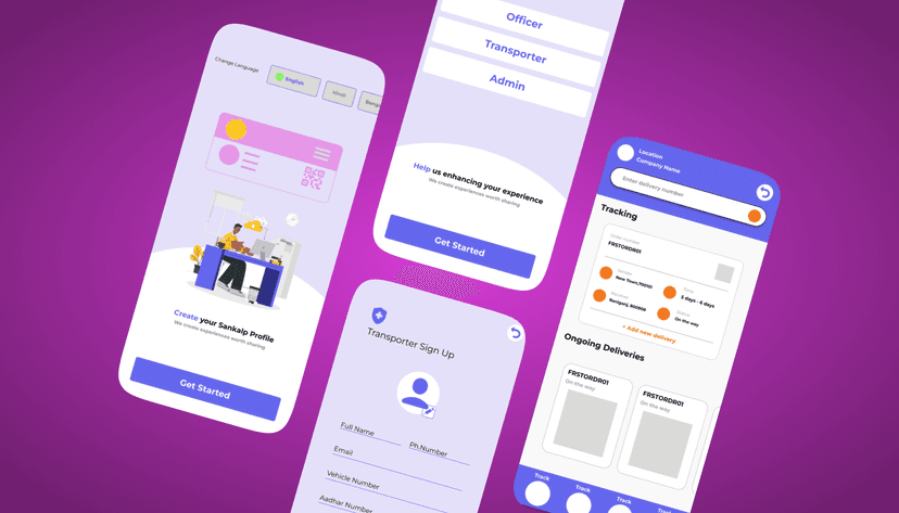 Transport Hackathon App (UI/UX)