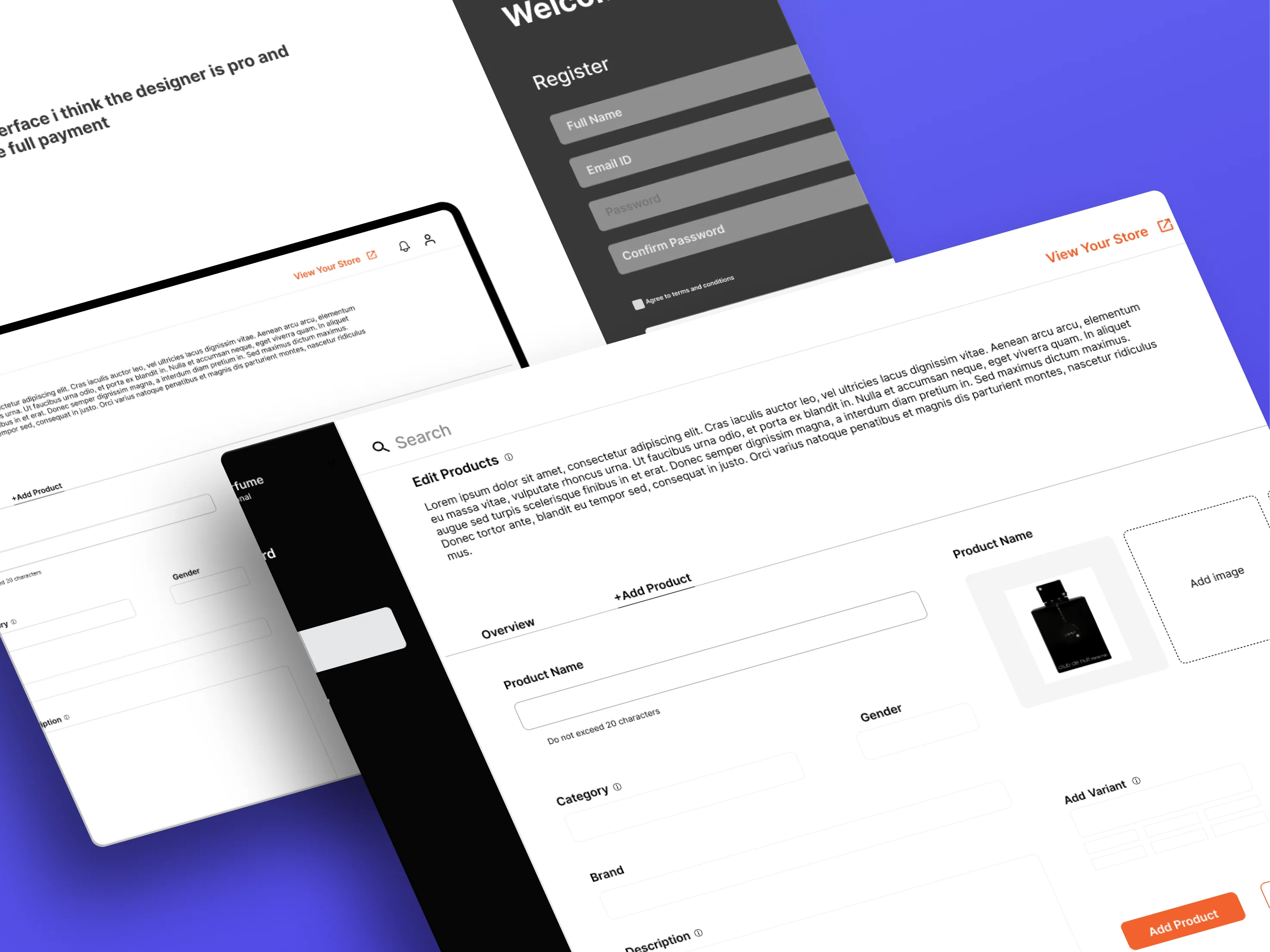 Online Delivery System (UI/UX)
