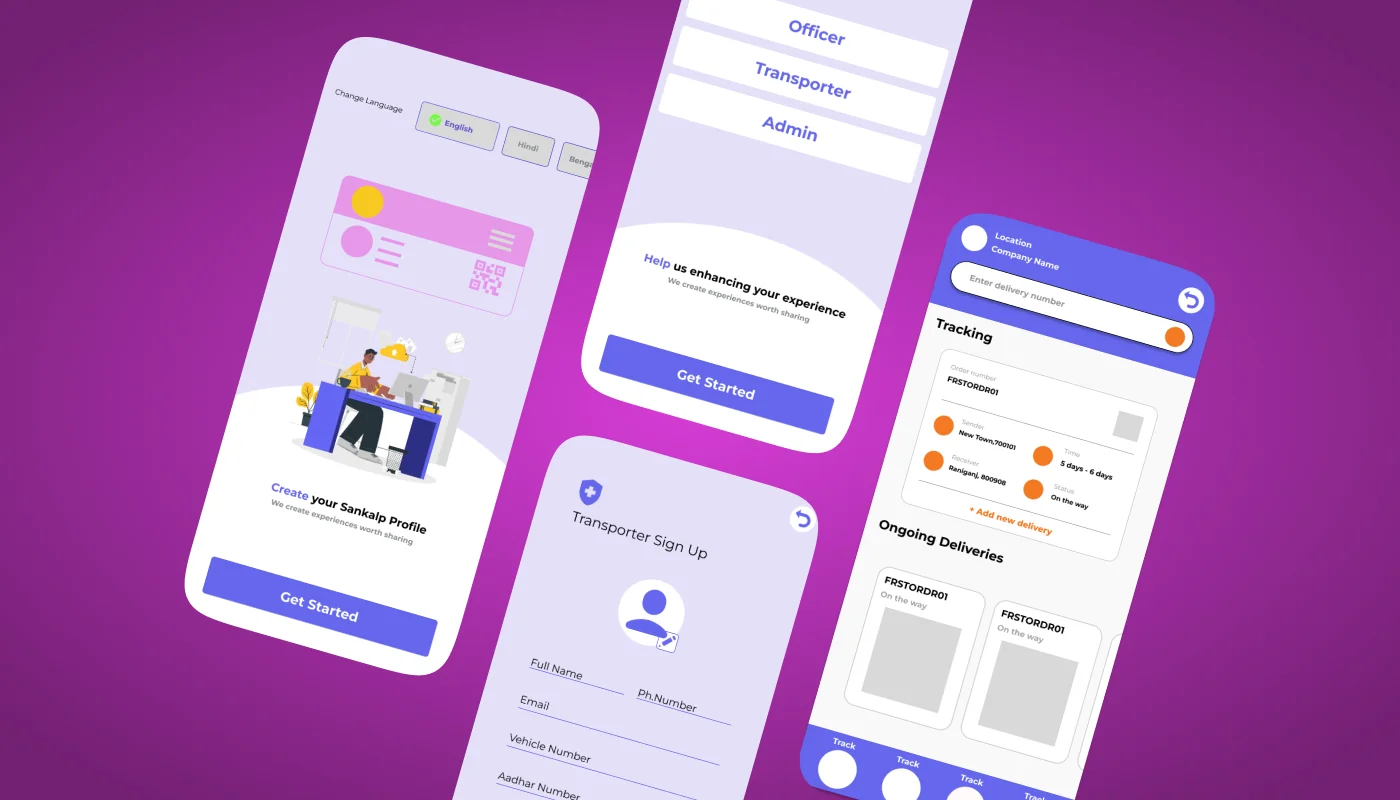 Transport Hackathon App (UI/UX)